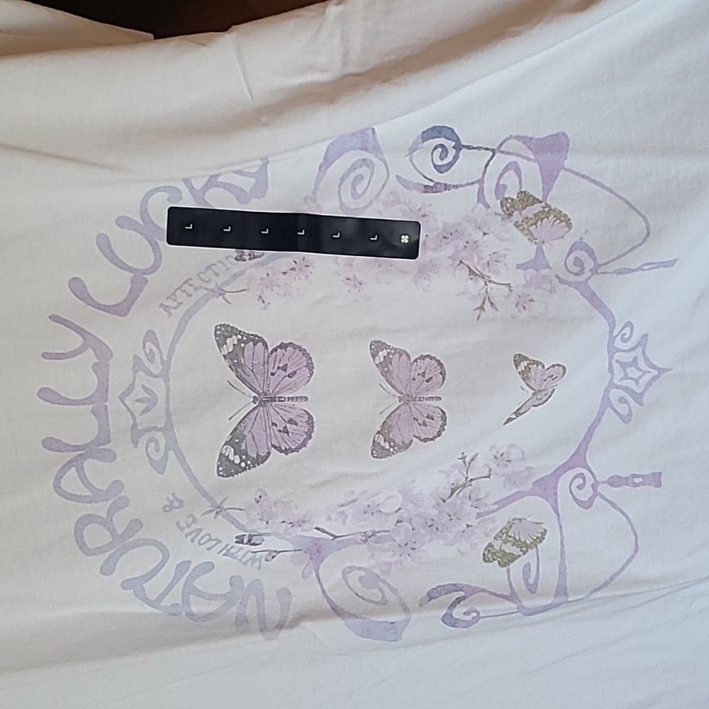 Lucky Brand Naturally Lucky Boyfriend Tee Size Large